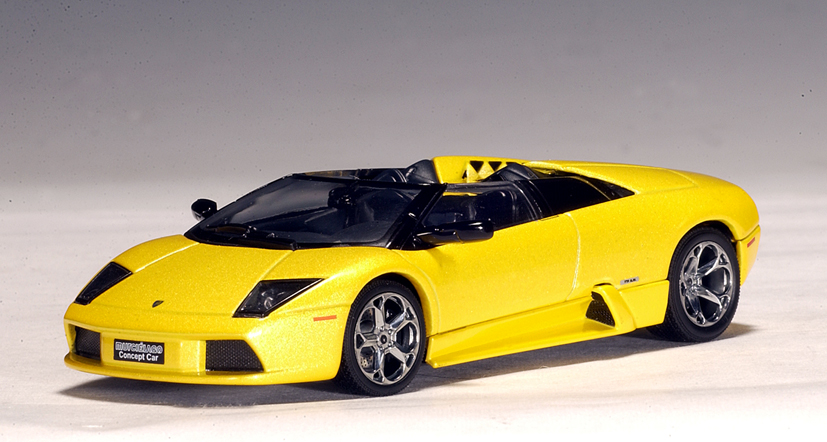 AUTOart Lamborghini Murcielago Concept Car Barchetta Metallic Yellow 