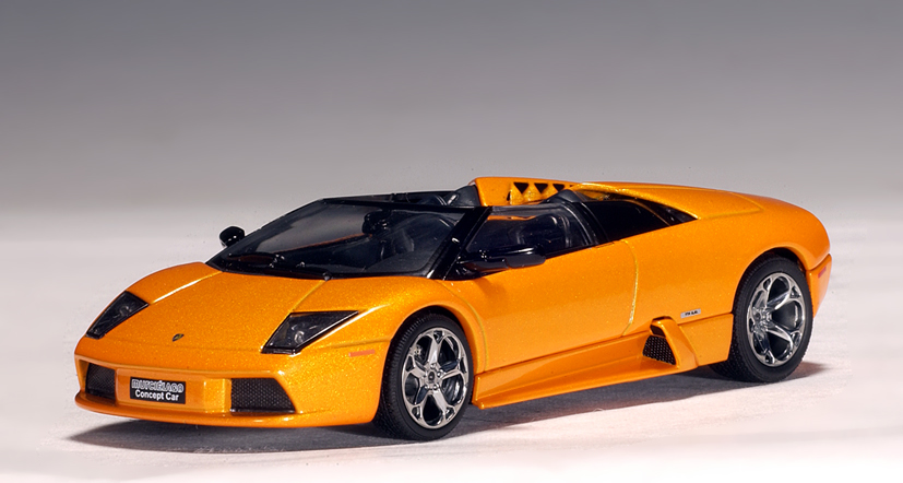 AUTOart Lamborghini Murcielago Concept Car Barchetta Metallic Orange 