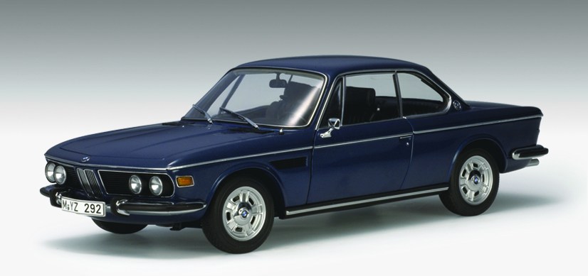 AUTOart: BMW 3.0 CSI - Blue Metallic (70672) in 1:18 scale