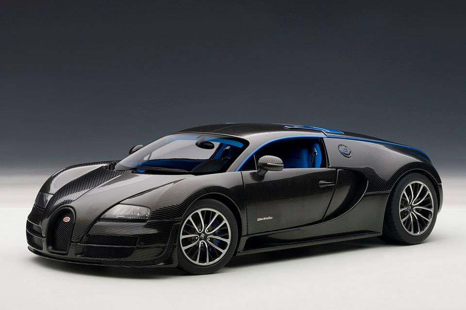 AUTOart Bugatti Veyron Super Sport Edition Merveilleux - Black (70934)