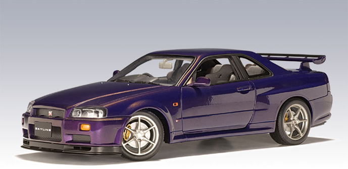 Nissan skyline r34 midnight purple #10