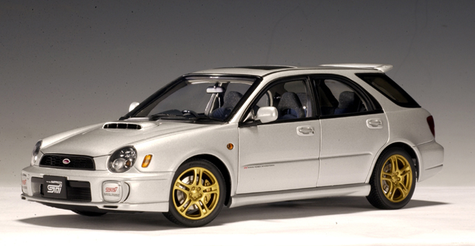 AUTOart: 2001 Subaru New Age Impreza WRX Wagon Sti ...