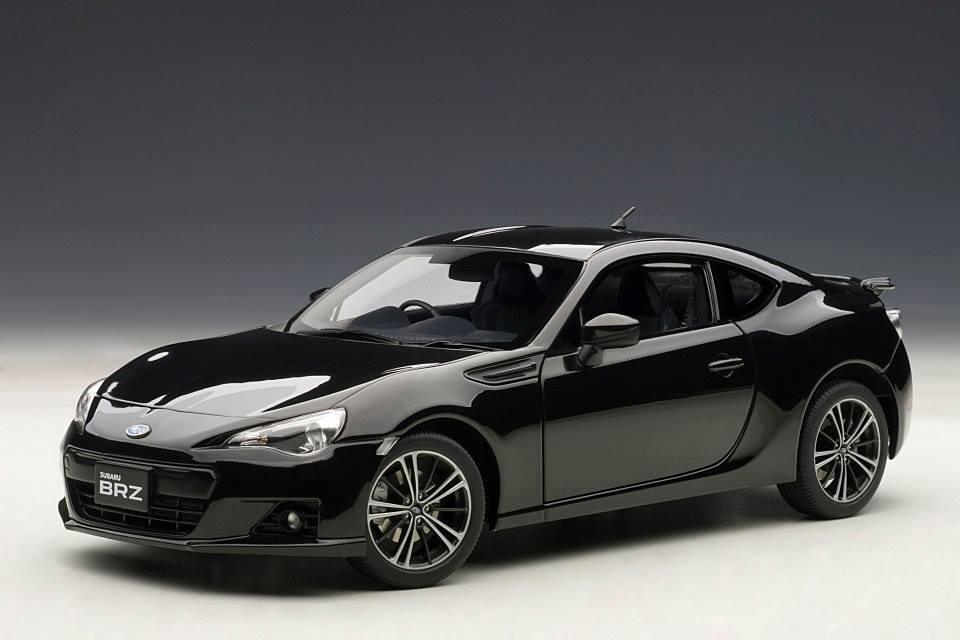 AUTOart: Subaru BRZ - Black (78692) in 1:18 scale - mDiecast