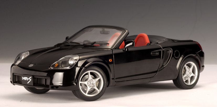 AUTOart: 2000 Toyota MR2-Spyder (RHD) - Black (78718) in 1 ...