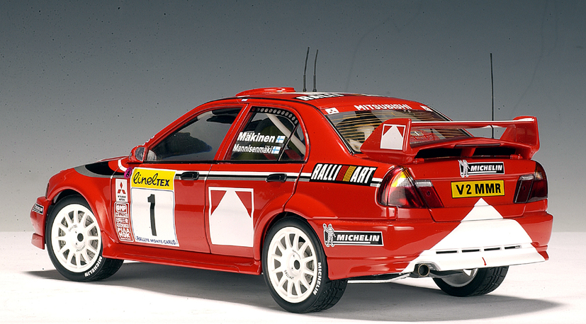 AUTOart 2000 Mitsubishi Lancer Evo VI WRC TMakinen RMannisenmaki 1