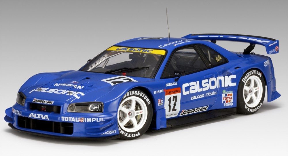 AUTOart 2003 Nissan Skyline GTR R34 JGTC'Calsonic' 12 80378 in 118 