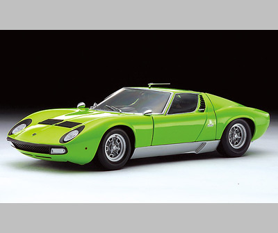 Kyosho Lamborghini Miura P400 SV Light Green 08313LG in 118 scale 