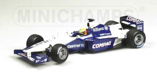 Minichamps: Williams R. Schumacher Pres. 2001 (180 010095) in 1:18