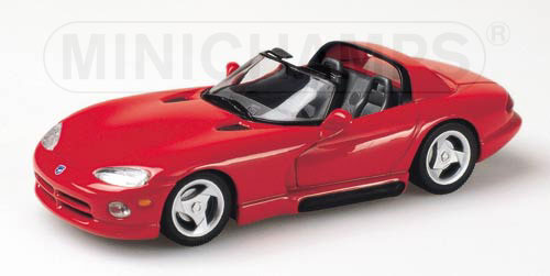 Minichamps 1993 Dodge Viper GTS Cabrio Red 430 144032 in 143 scale 