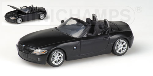 Minichamps: 2002 BMW Z4 Roadster (E85) - 'Fulda' - Matt Black (436 