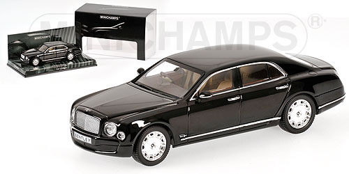 Minichamps 2010 Bentley Mulsanne Black 436 139900 in 143 scale 