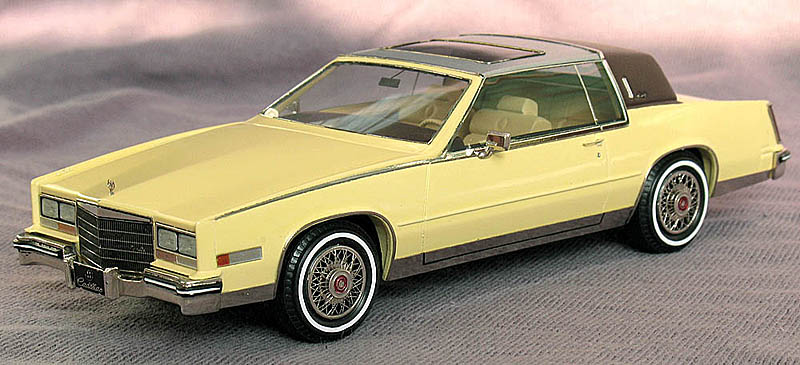 EMC 1985 Cadillac Eldorado Biarritz in 143 scale mDiecast