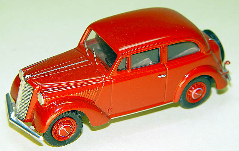 EMC 1937 Opel Olympia sedan in 143 scale mDiecast