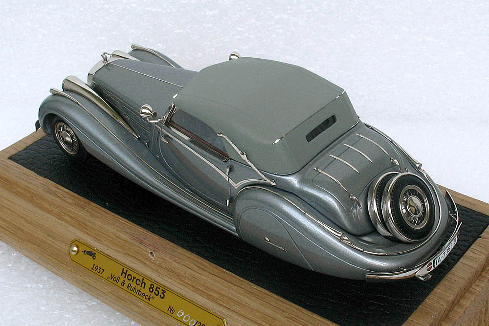 EMC 1937 Horch 853 Voll Ruhrbeck roadster closed in 143 scale mDiecast