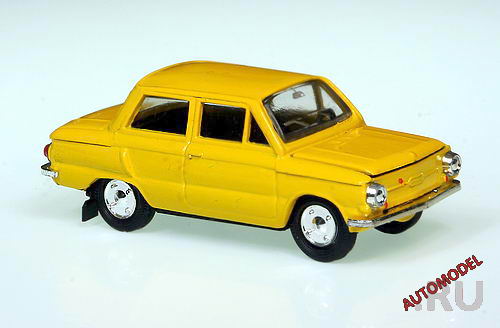 Agat Tantal ZAZ 968 Yellow in 143 scale mDiecast