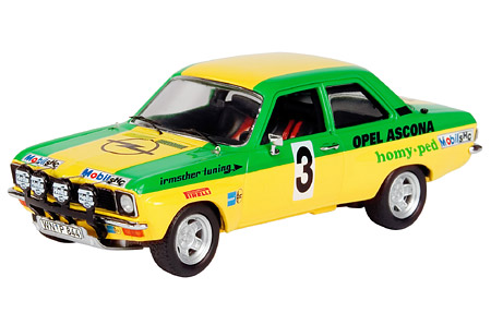 Schuco Opel Ascona A Rallye Irmscher tuning 3 02656 in 143 scale 