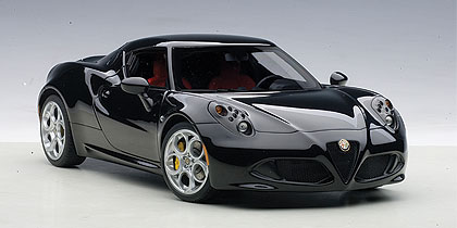 2013 Alfa Romeo 4C - Gloss Black