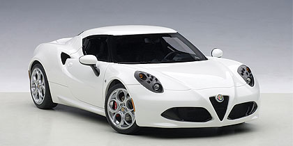 2013 Alfa Romeo 4C - Gloss White