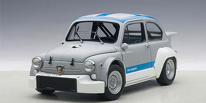 1970 Fiat Abarth TCR 1000 - Matt Grey / Blue Stripes