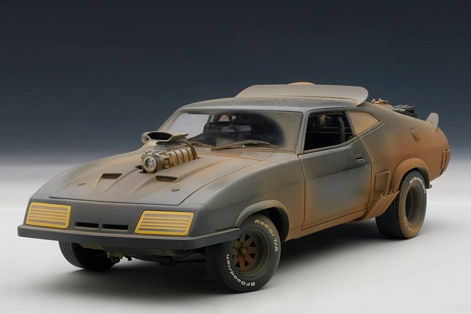 AUTOart: Max The Road Warrior Interceptor (Upgraded) - Muddy