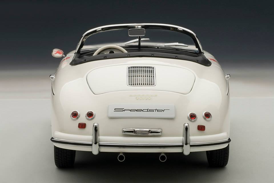 AUTOart: Porsche 356 Speedster #23F - White (77865) in 1 ...