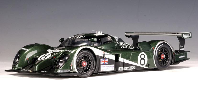 Bentley speed 8 slot car