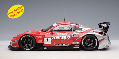 AUTOart: 2005 Nissan Fairlady Z Super GT Xanavi Nismo #1 (80576) in 1:18  scale