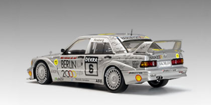 AUTOart: 1992 Mercedes-Benz 190 E 2.5-16 EVO2 DTM 'Berlin 2000' #6 (89231)  in 1:18 scale
