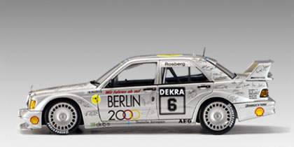 AUTOart: 1992 Mercedes-Benz 190 E 2.5-16 EVO2 DTM 'Berlin 2000' #6 (89231)  in 1:18 scale