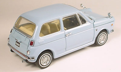Ebbro: Honda N360 - Light Blue (43030) in 1:43 scale - mDiecast