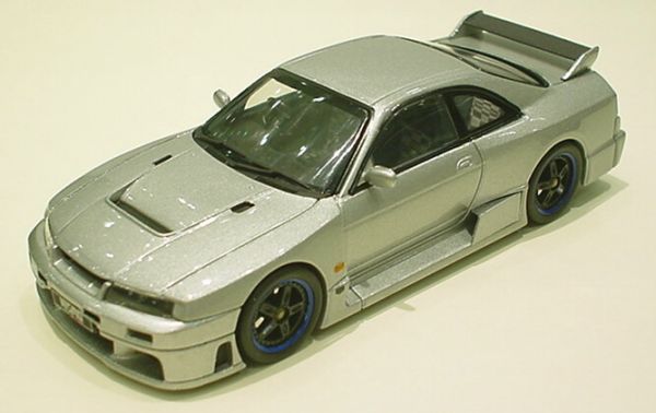 Ebbro 1995 Nissan Skyline Nismo Gt R R33 Lm Silver In 1 43 Scale Mdiecast