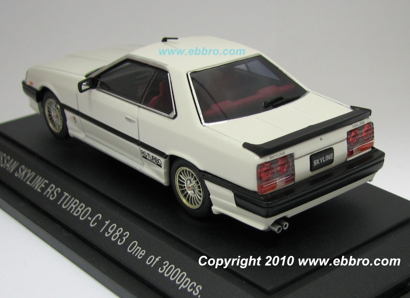 92 EBBRO1/43NISSANSKYLINE RSTURBO-C 1983