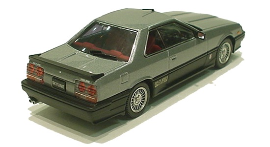 Ebbro: 1983 Nissan Skyline RS Turbo C (KDR30) - Grey (43255) in 1 
