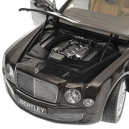 bentley mulsanne - 2010 - arabica over burnt oak, 1: 18, minichamps