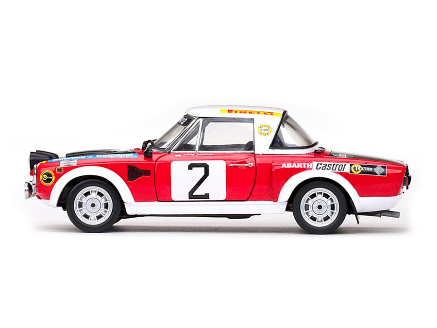 Sun Star Fiat 124 Abarth Winners Rally Warszawski 1975