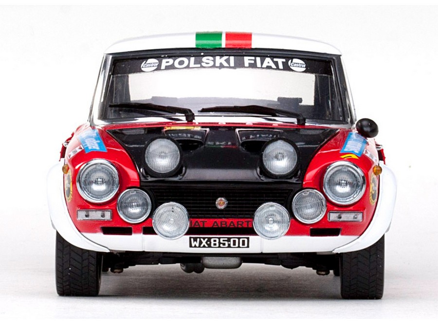 Sun Star Fiat 124 Abarth Winners Rally Warszawski 1975