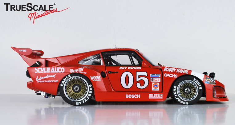 TrueScale Miniatures: 1980 Porsche 935 K3 Dayotna 24HR #05 - Bob  Akin/Coca-Cola (TSM101803) in 1:18 scale