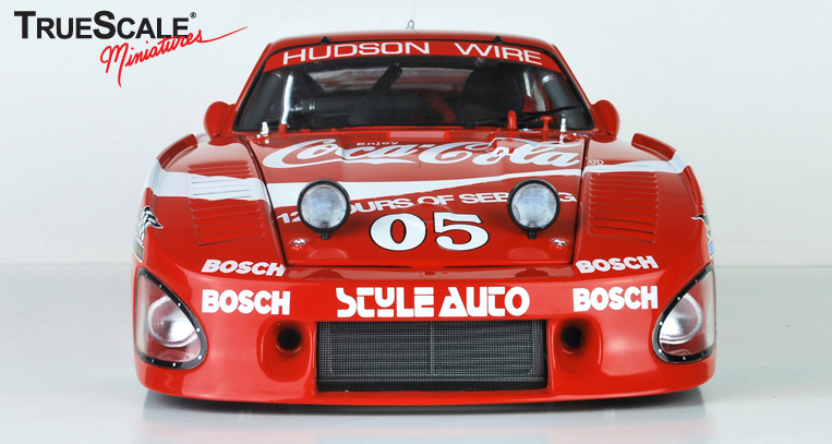 TrueScale Miniatures: 1980 Porsche 935 K3 Dayotna 24HR #05 - Bob  Akin/Coca-Cola (TSM101803) in 1:18 scale