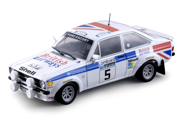 Sun Star: 1977 Ford Escort MKII RS1800 - B.Waldeg/H.Thorszelius (4433) in 1:18 scale
