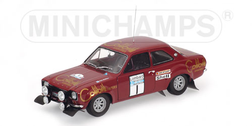 Minichamps: 1974 Ford Escort I Winners Rac Rally Makinen - Liddon (100 748101) im 1:18maßstab
. Picture provided by Dawid, 2010-03-14 14:47:19