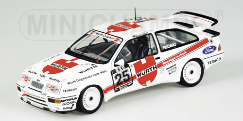 Minichamps: 1988 Ford Sierra RS 'Wuerth' Winner DTM Nuerburgring Hahne Armin (100 888025) in 1:18scale
. Picture provided by Dawid, 2010-03-14 14:50:59