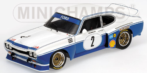 Minichamps: 1973 Ford Capri RS 3100 Team Ford Winner Division 1 Eifelrennen (180 748002) in 1:18 scale
. Picture provided by Dawid, 2010-03-14 14:51:59