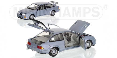Minichamps: 1988 Ford Sierra Cosworth RS LHD - Blue (150 084002) in 1:18 scale
. Picture provided by Dawid, 2010-03-14 15:45:31