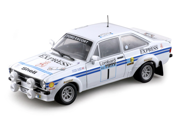 Sun Star: Ford Escort MKII RS1800 - R.Clark/S.Pegg 1977 RAC Lombard Rally (4434) in 1:18 scale