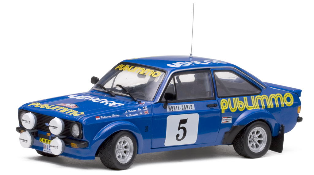 Sun Star: Ford Escort RS1800 - Rally Monte Carlo 1980 #5 (4450) in 1:18 scale