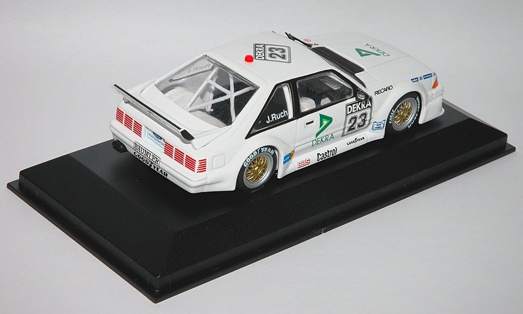 Minichamps: 1994 Ford Mustang GT DTM Team Ruch (J.Ruch) # 23 - White (430 948323) im 1:43 maßstab
. Picture provided by Natty, 2010-02-20 04:42:15