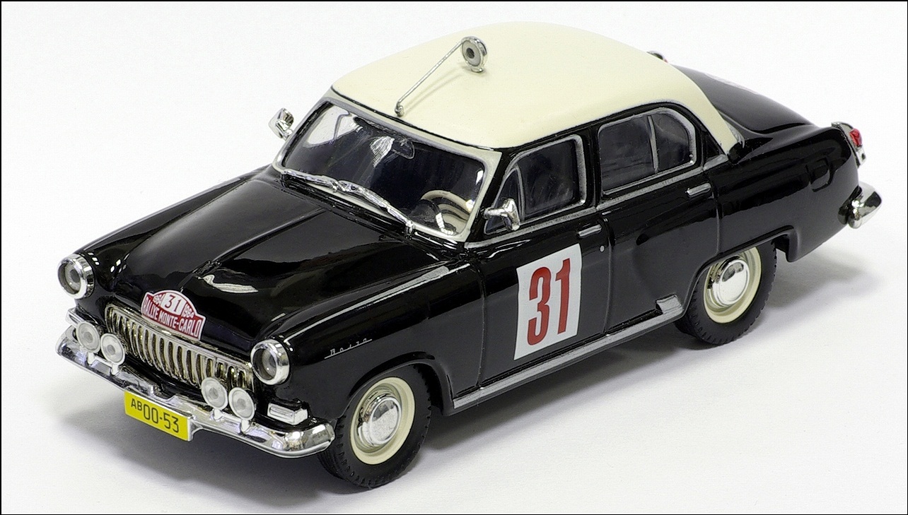 Altaya: 1964 Volga M21 Rallye Monte-Carlo (¹89) in 1:43scale