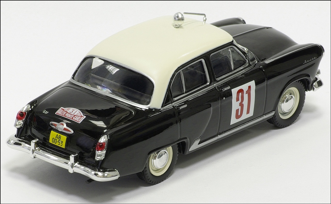 Altaya: 1964 Volga M21 Rallye Monte-Carlo (¹89) in 1:43scale
. Picture provided by Natty, 2010-03-08 09:44:17