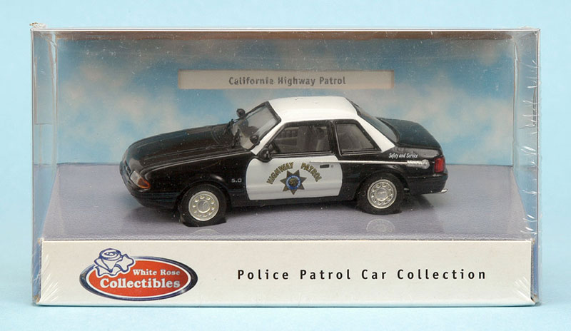 White Rose Collectibles: 1991 Ford Mustang California Highway Patrol (DEDGM99107WAK) im 1:43maßstab
. Picture provided by Natty, 2012-04-28 02:46:44