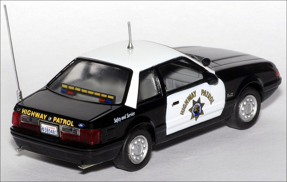 White Rose Collectibles: 1991 Ford Mustang California Highway Patrol (DEDGM99107WAK) im 1:43maßstab
. Picture provided by Natty, 2011-01-20 05:02:25